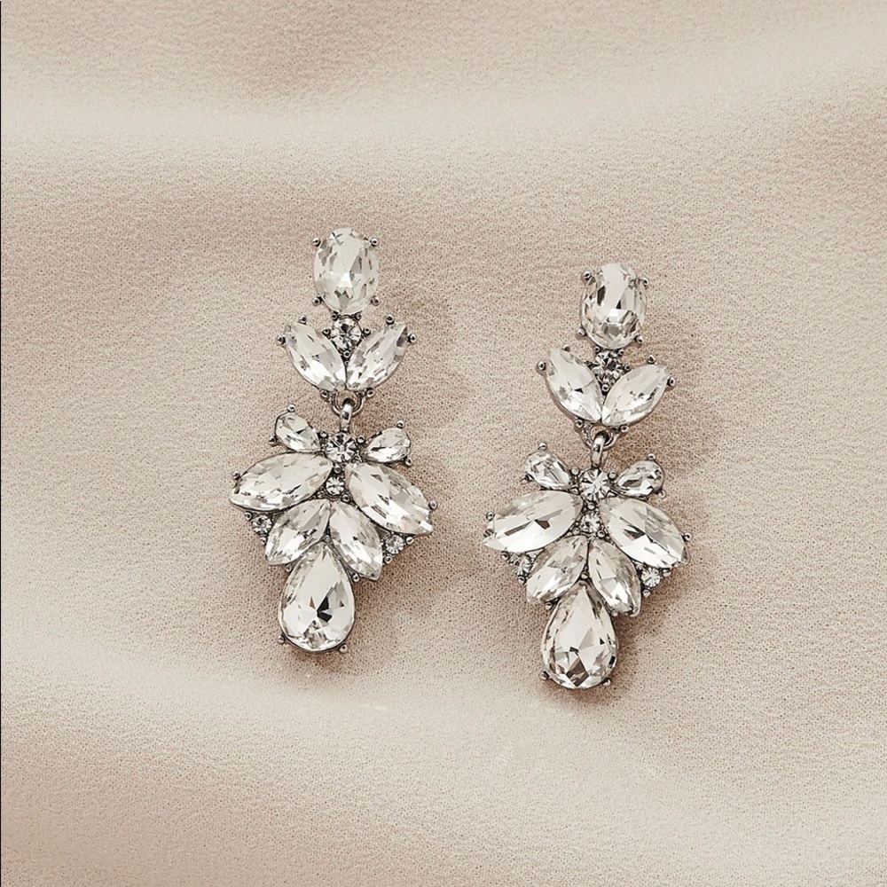Marbella earrings olive and piper wedding bridal jewelry